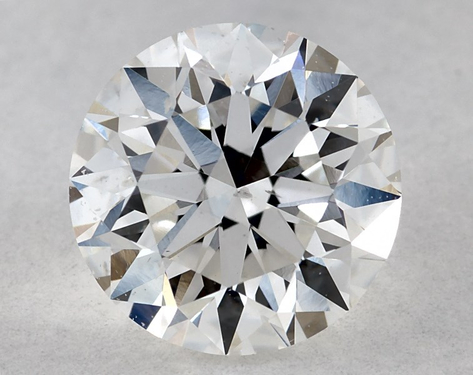 0.9ct Round Cut F SI1 Very_Good-EX-Very_Good GIA