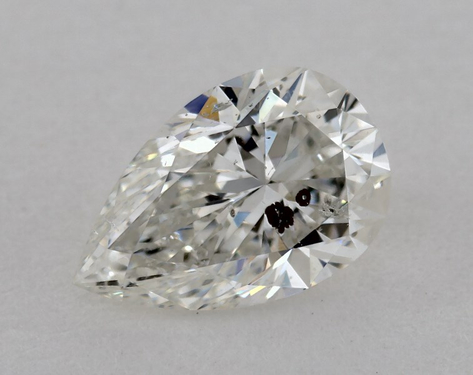 0.71ct Pear Cut H I1 EX-Very_Good GIA