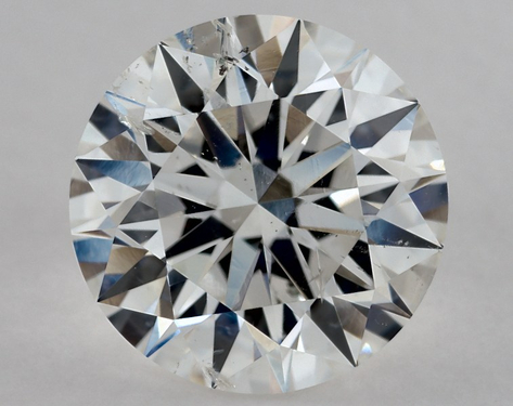 2.51ct Round Cut E SI2 EX-EX-EX GIA