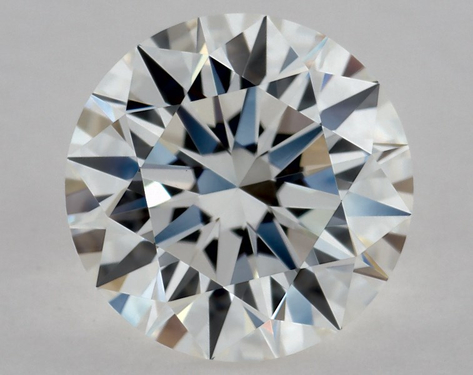 1.1ct Round Cut F VVS1 EX-EX-EX GIA