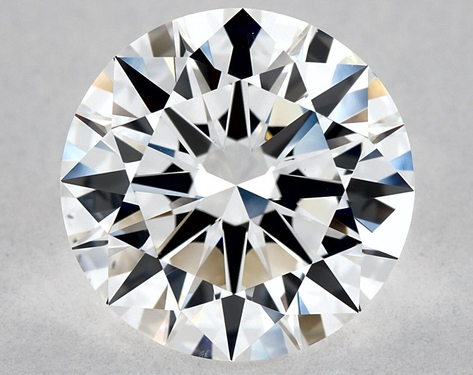 2.5ct Round Cut D VS2 EX-EX-EX GIA