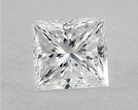 1ct Princess Cut D SI2 Very_Good-Very_Good GIA