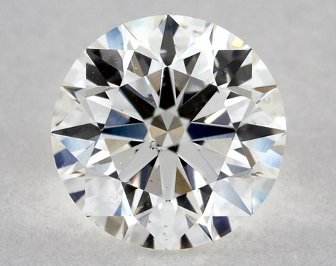 1.1ct Round Cut H SI1 EX-EX-EX GIA