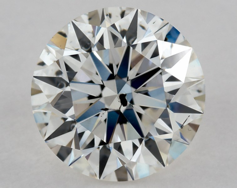 1.03ct Round Cut H I1 EX-EX-EX GIA