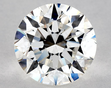 3.8ct Round Cut F VS1 EX-EX-EX GIA