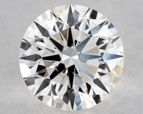 0.9ct Round Cut I SI2 EX-EX-EX GIA