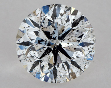0.7ct Round Cut E I1 Very_Good-Very_Good-G GIA