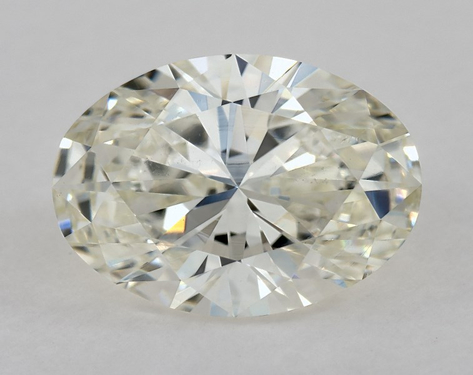 2.6ct Oval Cut J VS2 EX-EX GIA