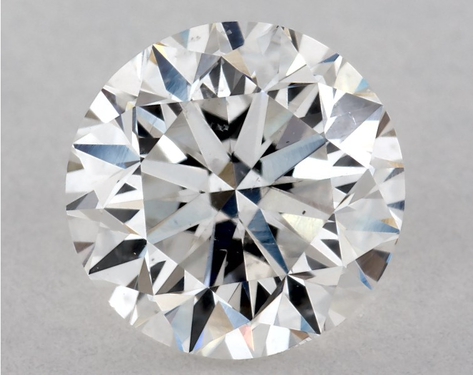 0.9ct Round Cut F SI1 G-Very_Good-Very_Good GIA