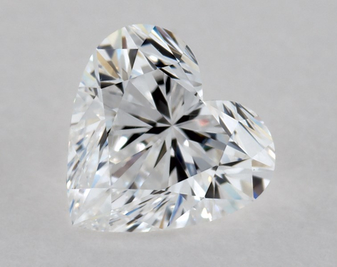 0.7ct Heart Cut D SI2 EX-Very_Good GIA