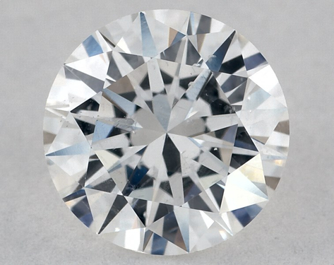 0.9ct Round Cut F SI2 EX-Very_Good-Very_Good GIA