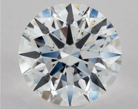 1.1ct Round Cut D SI1 EX-EX-EX GIA