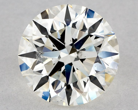 1.17ct Round Cut J SI1 EX-EX-EX GIA