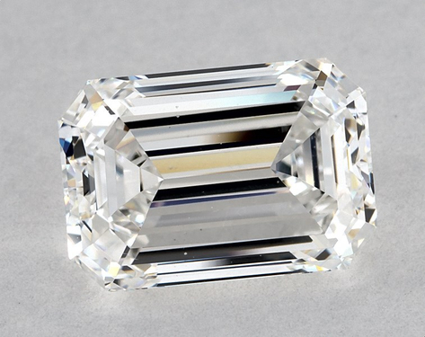 2.6ct Emerald Cut E VS2 EX-G GIA