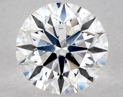 0.9ct Round Cut E SI1 EX-EX-EX GIA