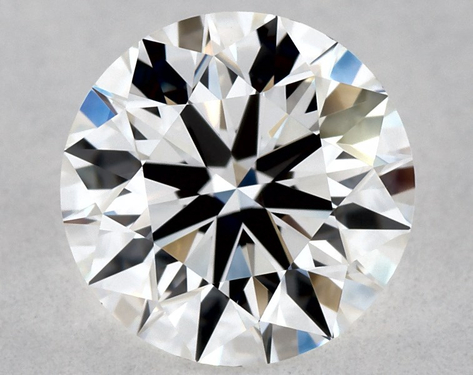 0.81ct Round Cut F VVS2 EX-EX-EX GIA