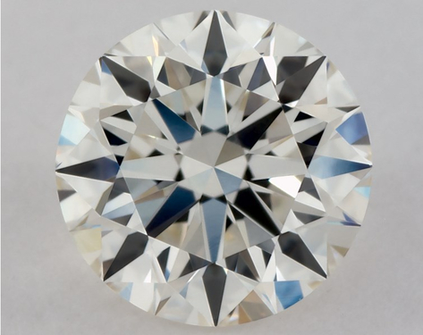 0.72ct Round Cut H IF EX-EX-EX GIA