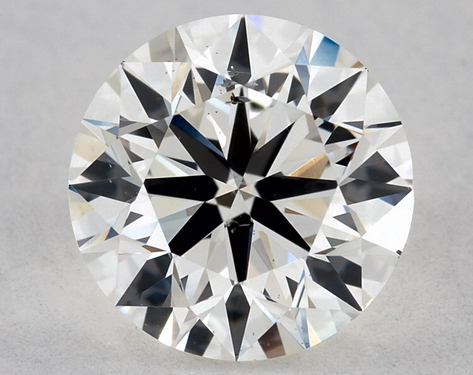 1.01ct Round Cut J SI2 Very_Good-EX-Very_Good GIA