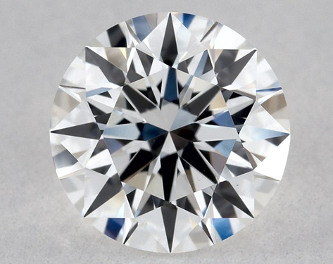 0.9ct Round Cut E VS2 EX-EX-EX GIA