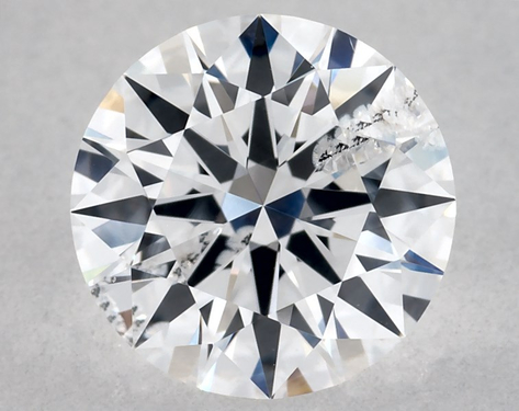 1ct Round Cut D I1 EX-EX-EX GIA