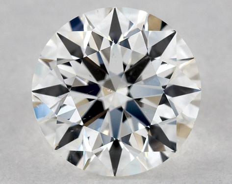 1.01ct Round Cut F SI1 EX-EX-EX GIA