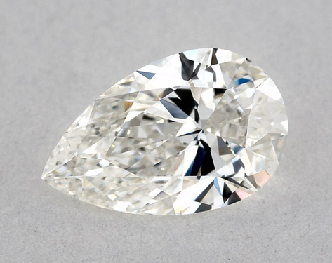 1.07ct Pear Cut G SI1 EX-EX GIA