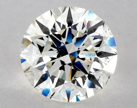 5.01ct Round Cut J SI1 EX-EX-EX GIA