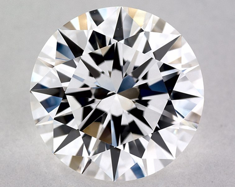 2.77ct Round Cut E VS2 EX-EX-EX GIA