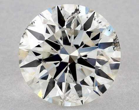 1ct Round Cut J I1 EX-EX-EX GIA