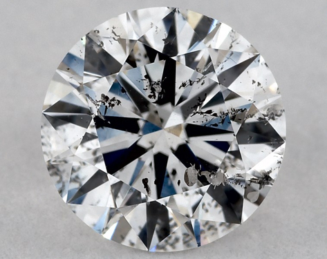 1.08ct Round Cut F I1 EX-EX-EX GIA