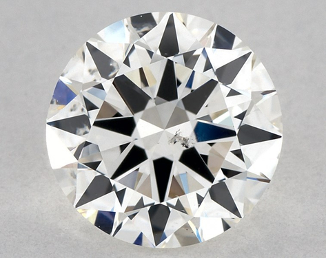 2ct Round Cut H SI1 EX-EX-EX GIA
