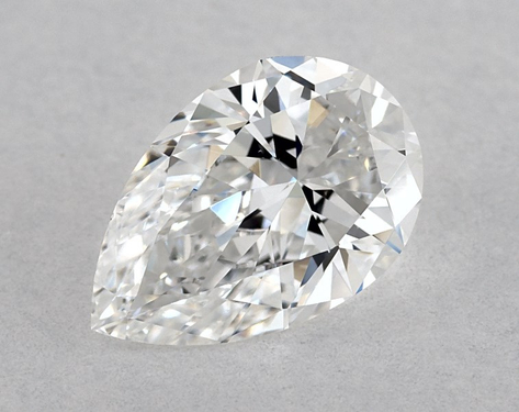 0.73ct Pear Cut D VS2 EX-G GIA