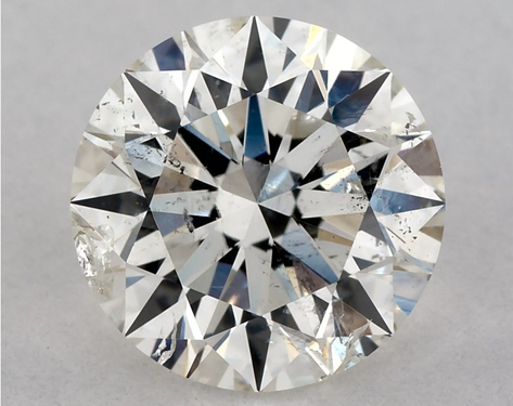 1.51ct Round Cut I I1 EX-Very_Good-EX GIA