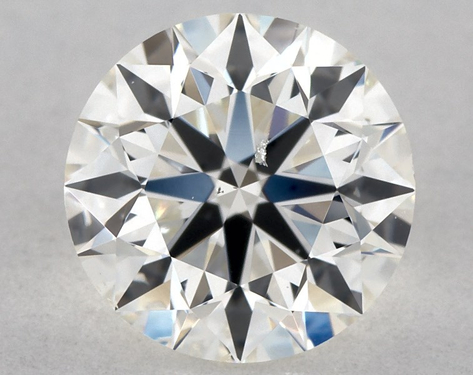 1.01ct Round Cut I SI2 EX-EX-EX GIA