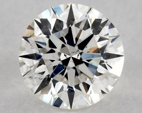 1.27ct Round Cut G SI1 EX-EX-EX GIA