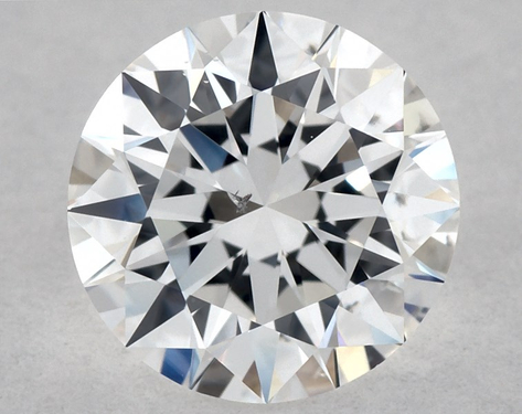 0.7ct Round Cut D VS2 EX-EX-EX GIA