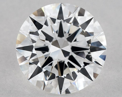 2ct Round Cut D SI1 EX-EX-EX GIA