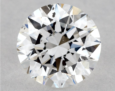 0.81ct Round Cut D SI2 Very_Good-Very_Good-Very_Good GIA