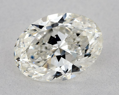 1.04ct Oval Cut H SI1 EX-Very_Good GIA