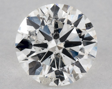 0.8ct Round Cut H I2 G-Very_Good-Very_Good GIA