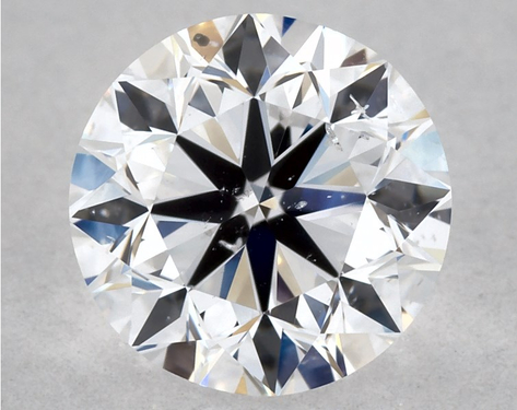 0.82ct Round Cut D SI2 Very_Good-EX-Very_Good GIA