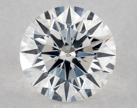 1ct Round Cut F SI2 EX-EX-EX GIA