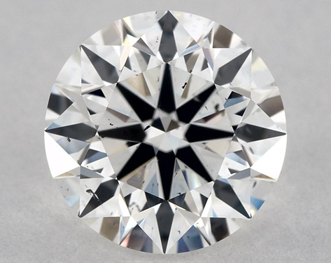 1.59ct Round Cut F SI1 EX-EX-EX GIA