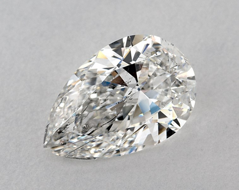 5.05ct Pear Cut F SI2 Very_Good-Very_Good GIA