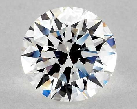 3.17ct Round Cut F VS1 EX-EX-EX GIA
