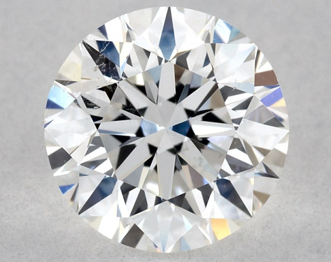0.7ct Round Cut F SI1 EX-EX-Very_Good GIA