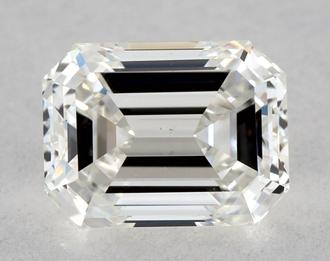 0.71ct Emerald Cut F VS1 Very_Good-Very_Good GIA