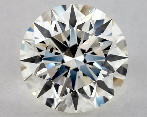 2.09ct Round Cut J SI2 EX-EX-EX GIA