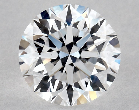 0.7ct Round Cut D SI1 EX-EX-Very_Good GIA