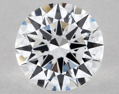 1.01ct Round Cut D SI1 EX-EX-EX GIA